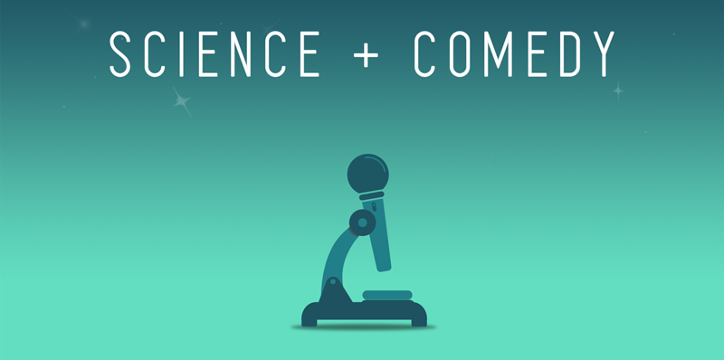 Science+Comedy logo